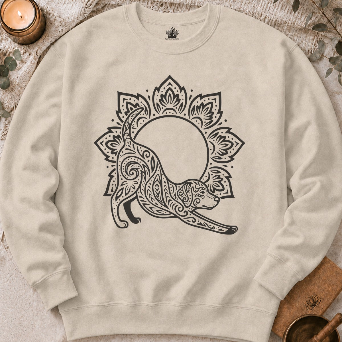 Dog & Mandala Sweatshirt
