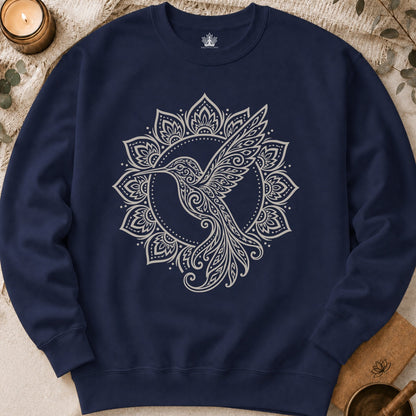 Hummingbird & Mandala Sweatshirt