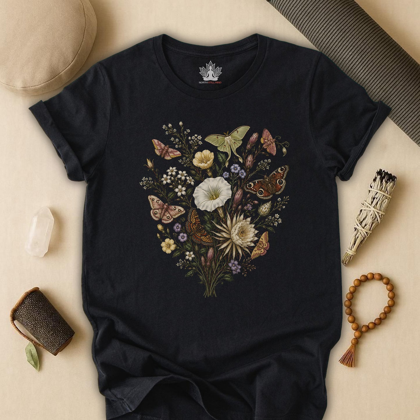 Where The Night Blooms Tee