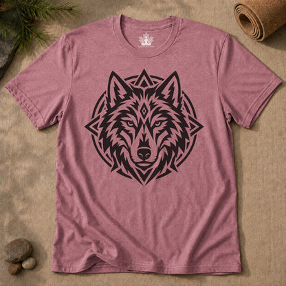 Guardian Wolf Mandala Men Tee