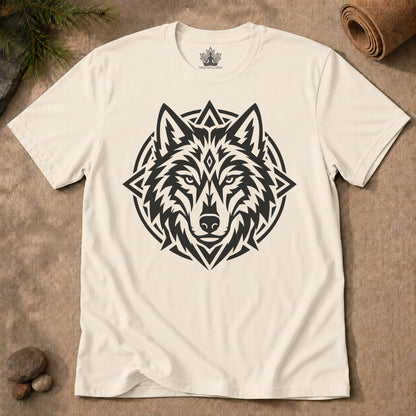 Guardian Wolf Mandala Men Tee