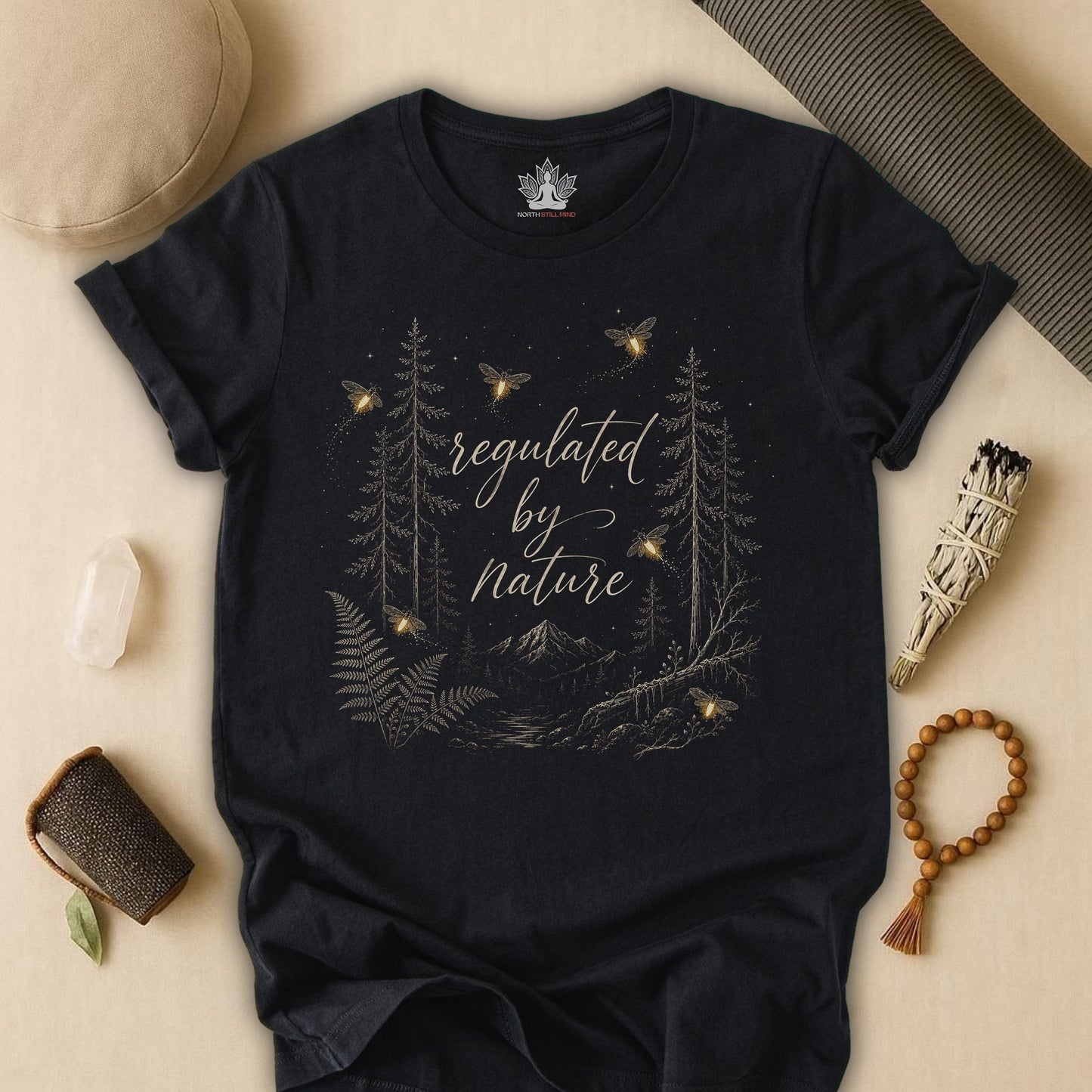 Regulated By Nature Fireflies Tee