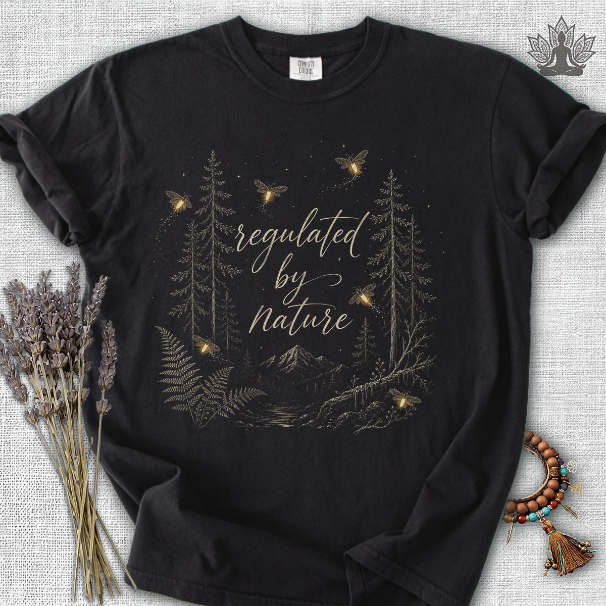 Regulated By Nature Fireflies Comfort Colors® Tee