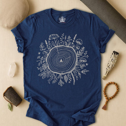 The Quiet Center Botanical Tee