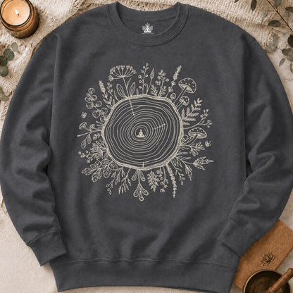 The Quiet Center Botanical Sweatshirt