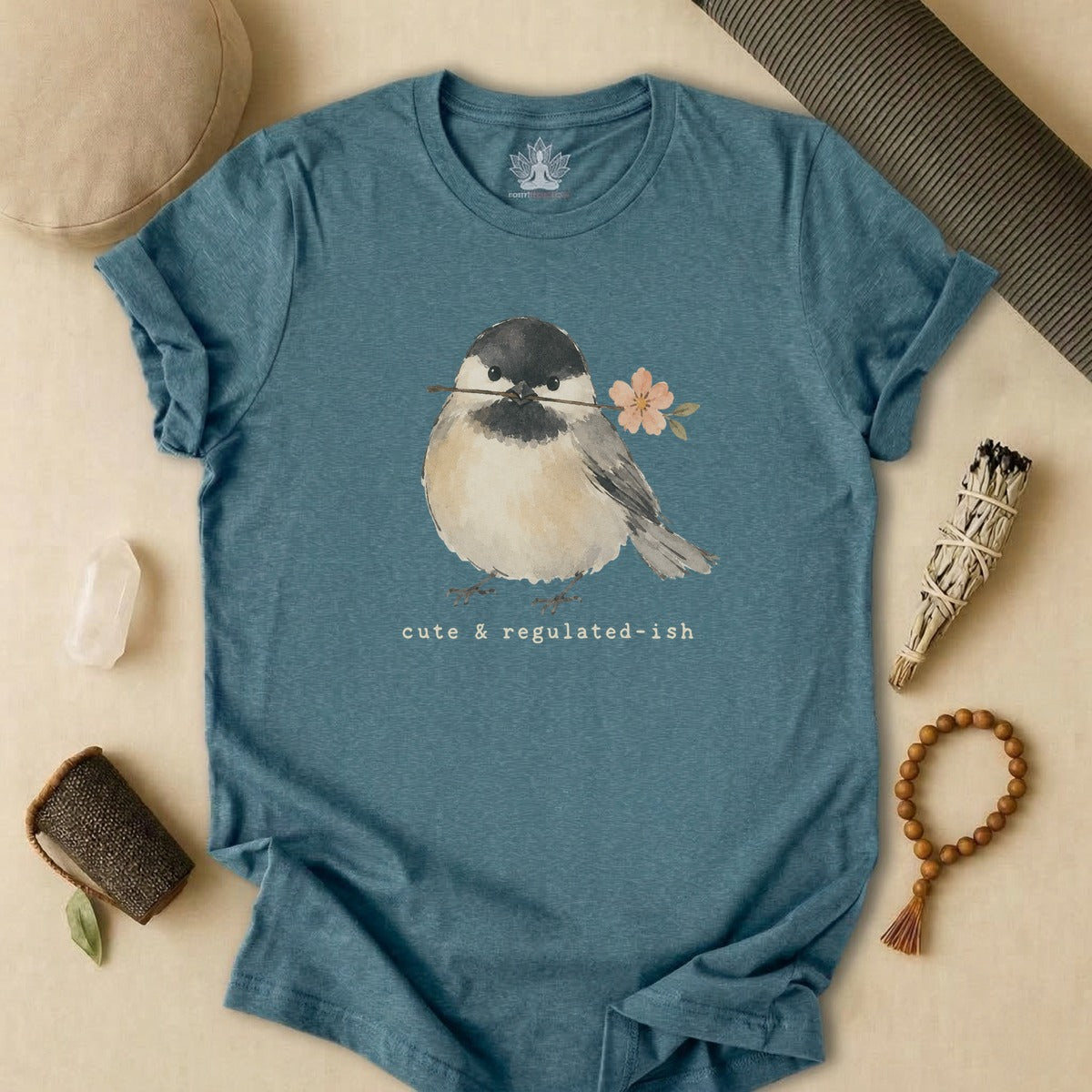 Cute & Regulated-ish Chickadee Tee