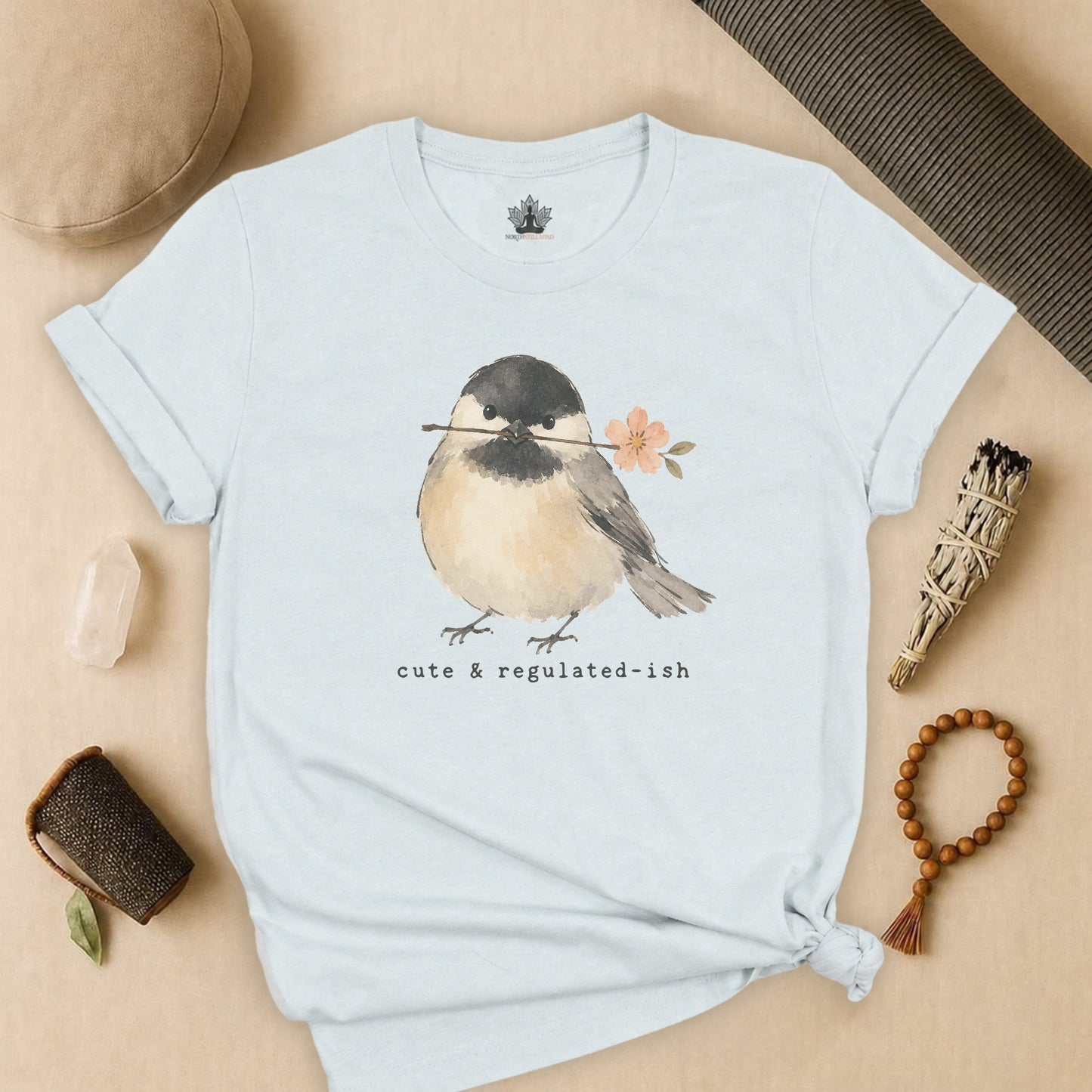 Cute & Regulated-ish Chickadee Tee