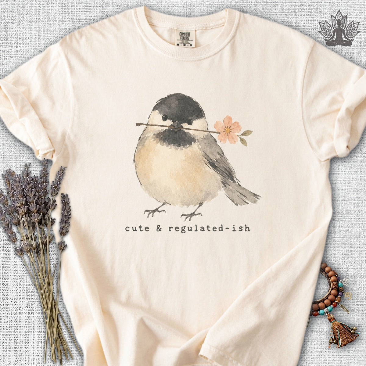 Cute & Regulated-ish Chickadee Comfort Colors® Tee