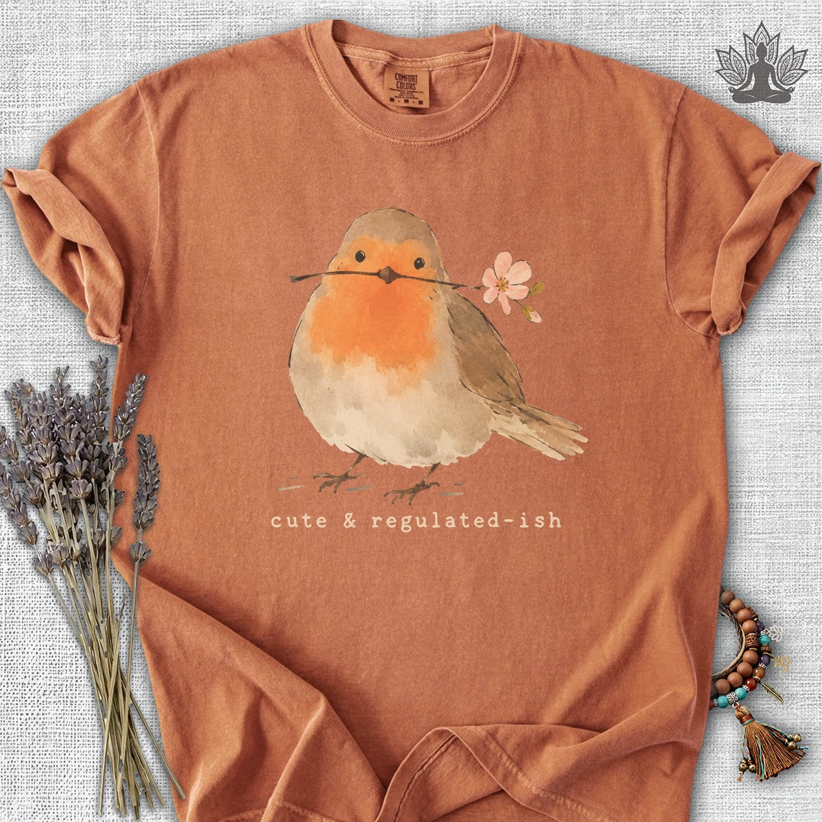 Cute & Regulated-ish Robin Comfort Colors® Tee