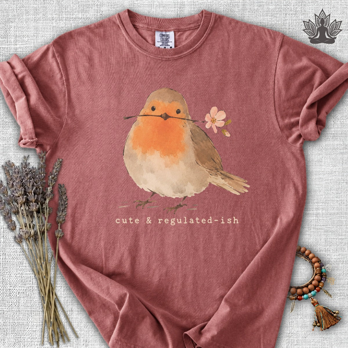 Cute & Regulated-ish Robin Comfort Colors® Tee