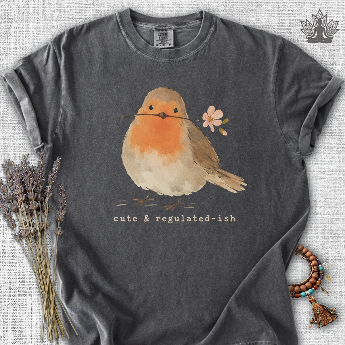 Cute & Regulated-ish Robin Comfort Colors® Tee