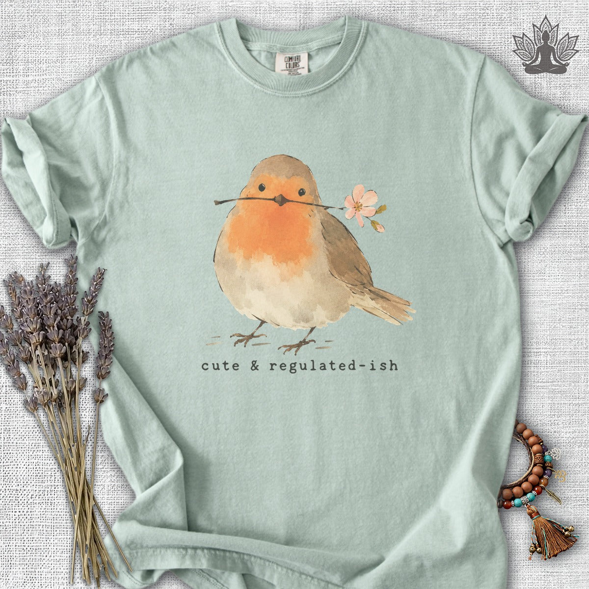 Cute & Regulated-ish Robin Comfort Colors® Tee