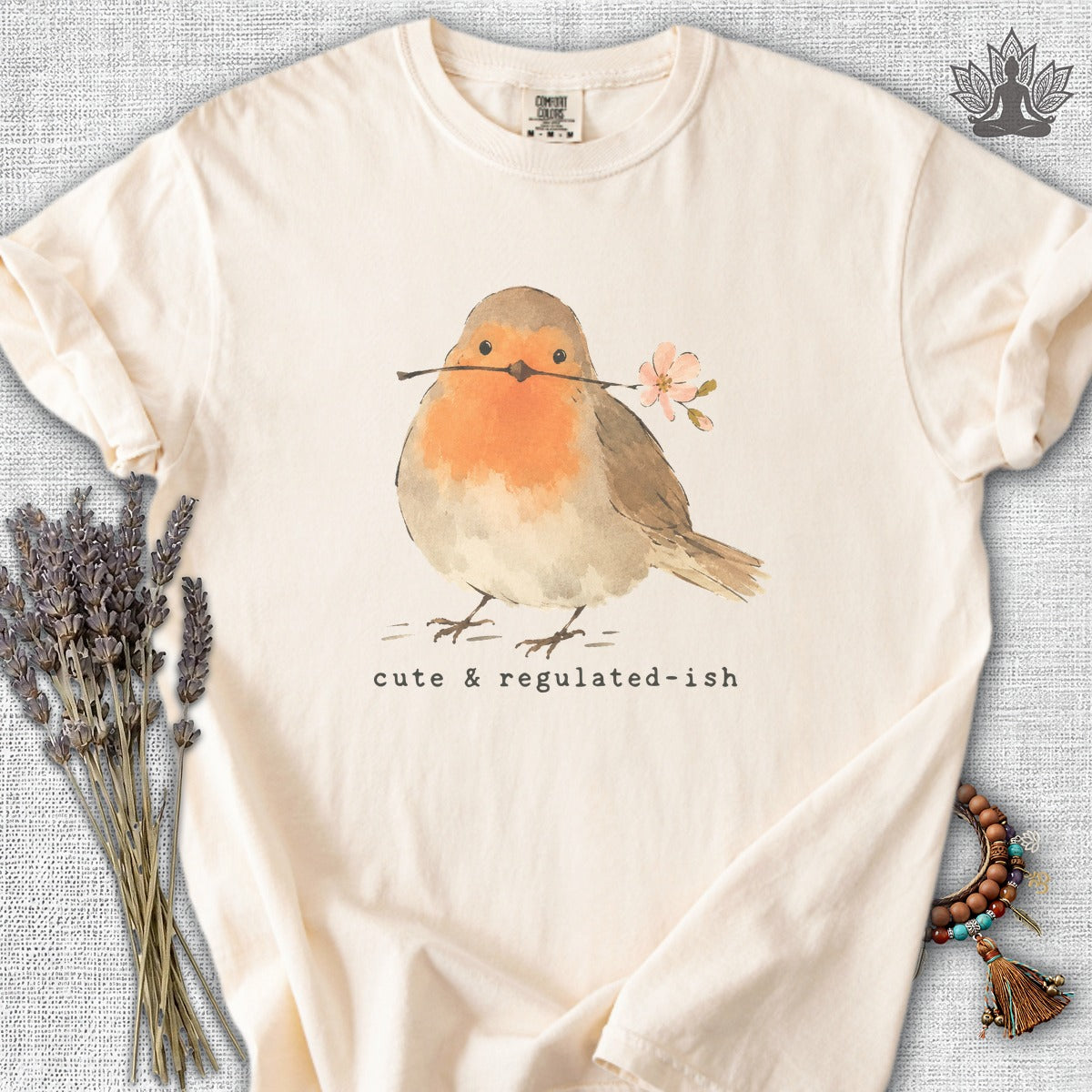 Cute & Regulated-ish Robin Comfort Colors® Tee
