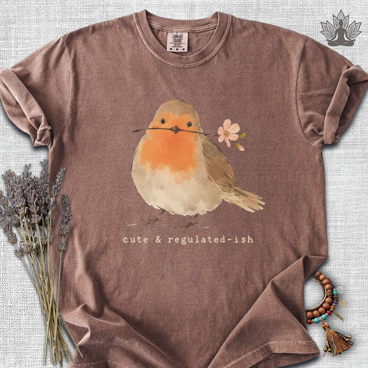 Cute & Regulated-ish Robin Comfort Colors® Tee
