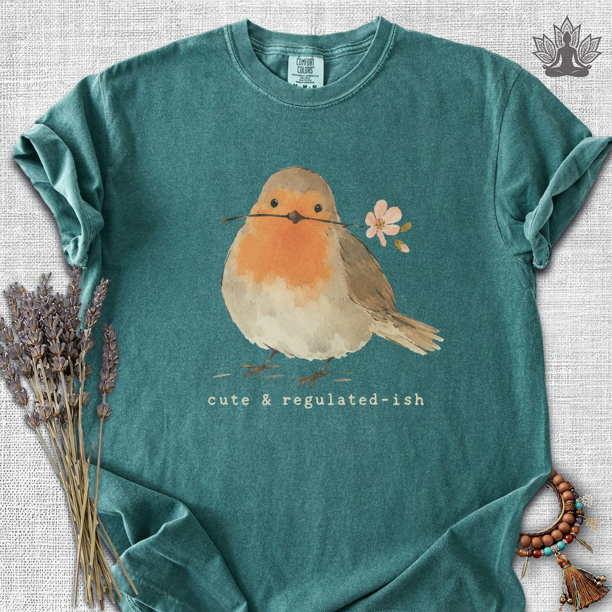 Cute & Regulated-ish Robin Comfort Colors® Tee