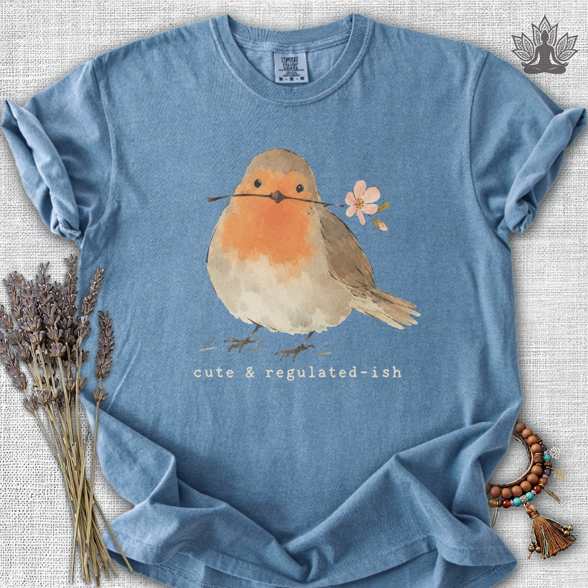 Cute & Regulated-ish Robin Comfort Colors® Tee