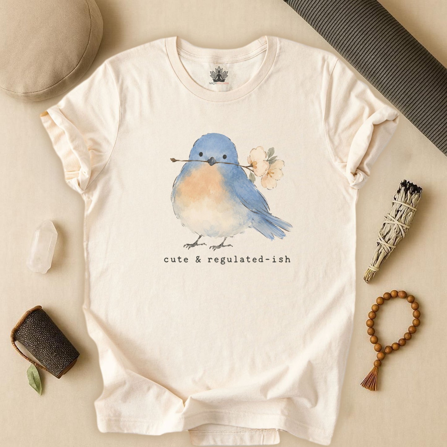 Cute & Regulated-ish Blue Bird Tee