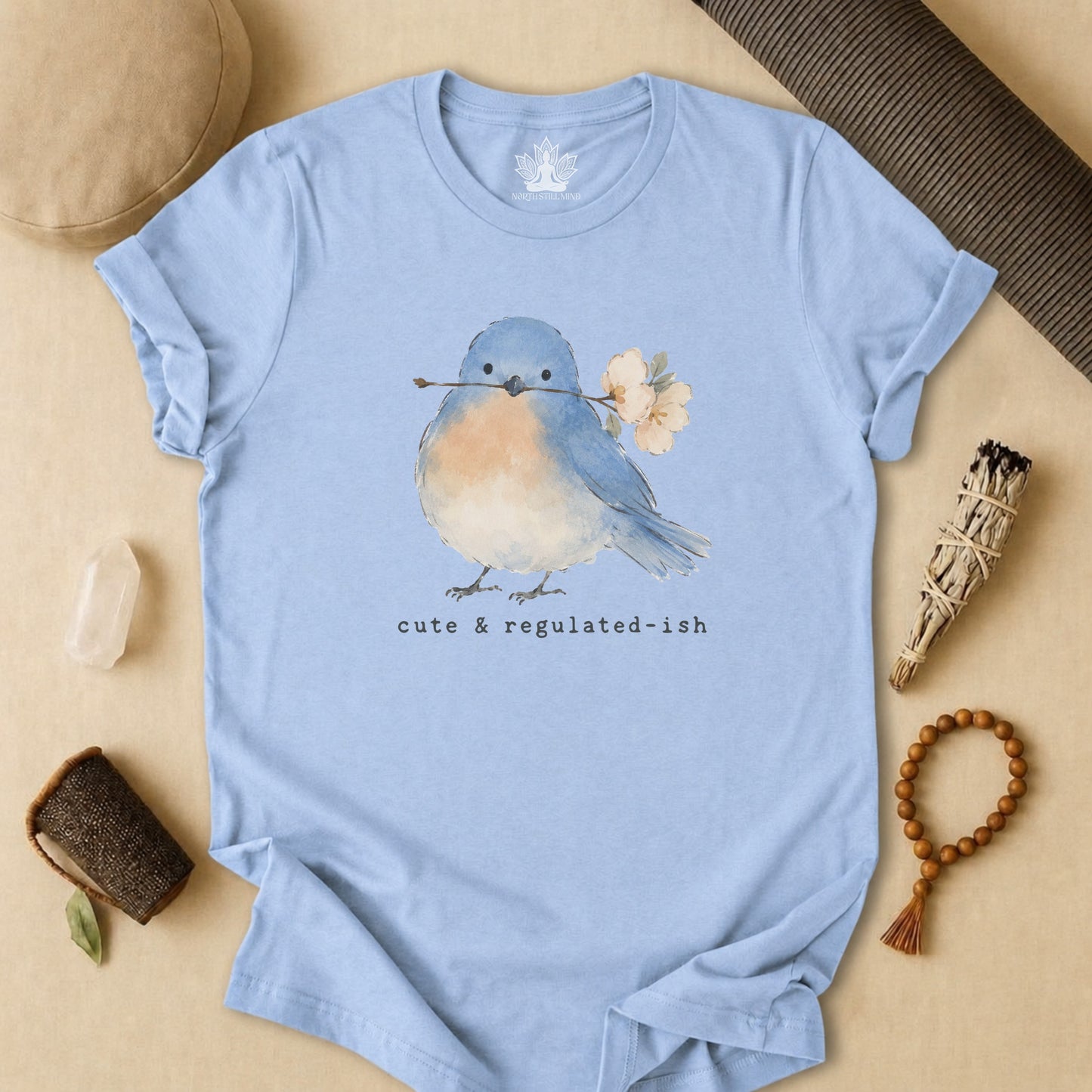 Cute & Regulated-ish Blue Bird Tee