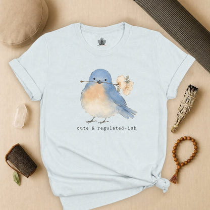 Cute & Regulated-ish Blue Bird Tee