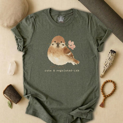 Cute & Regulated-ish Sparrow Tee
