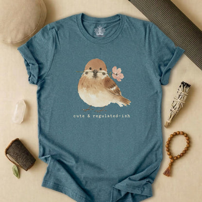 Cute & Regulated-ish Sparrow Tee