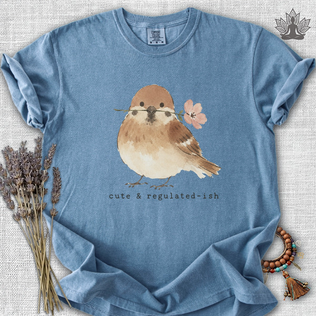 Cute & Regulated-ish Sparrow Comfort Colors® Tee