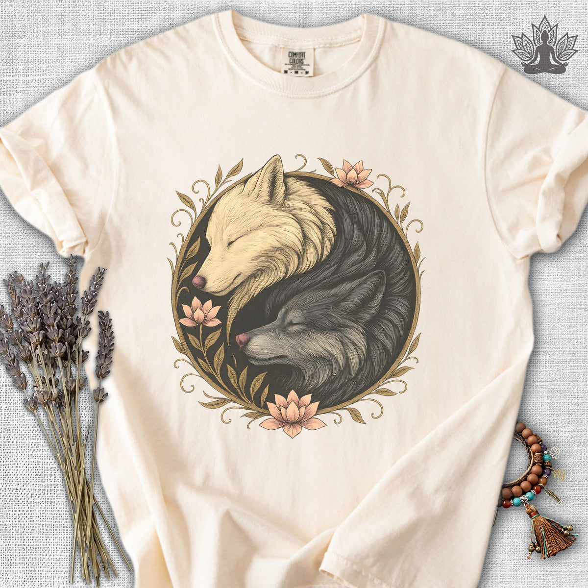 Yin Yang Wolves Comfort Colors® Tee