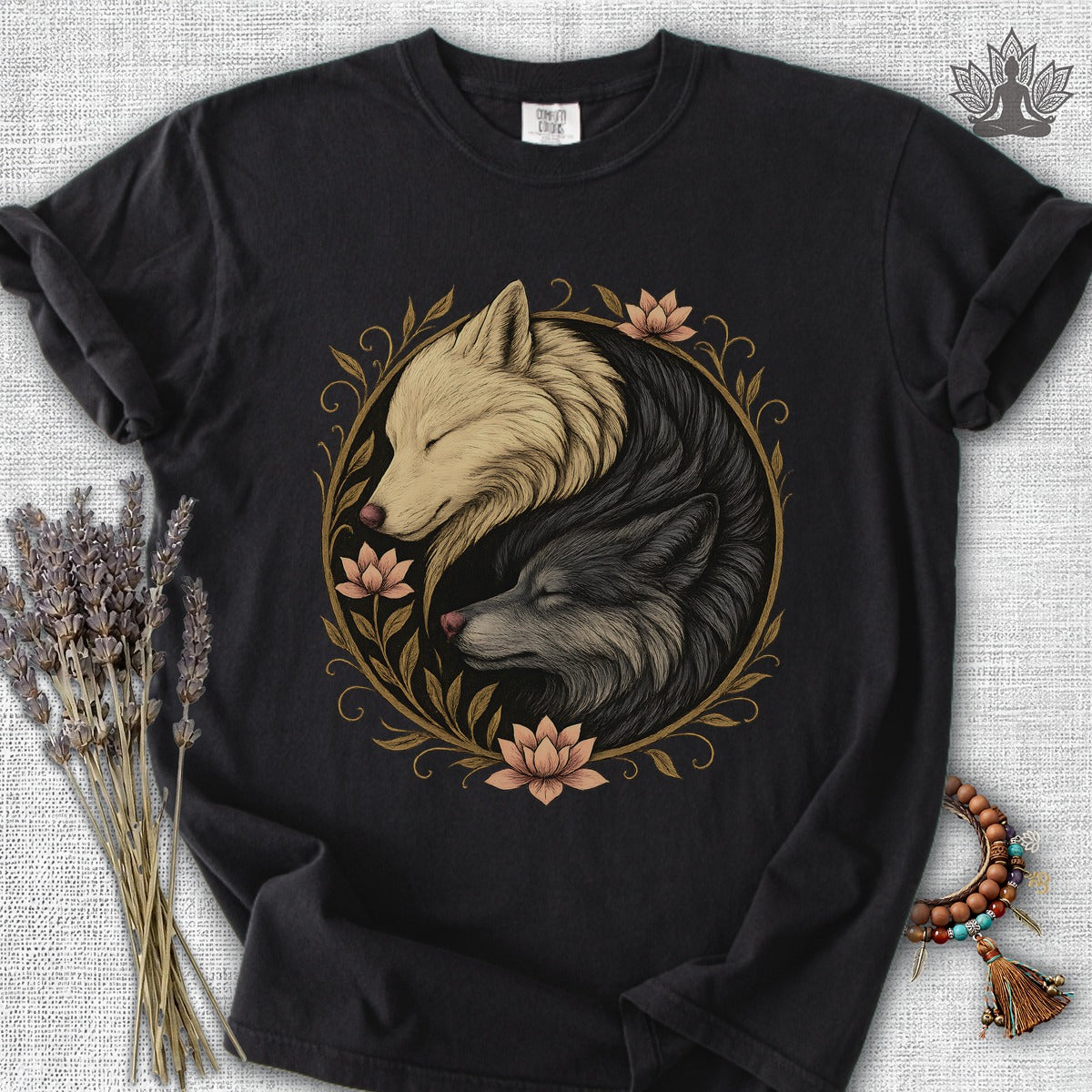 Yin Yang Wolves Comfort Colors® Tee