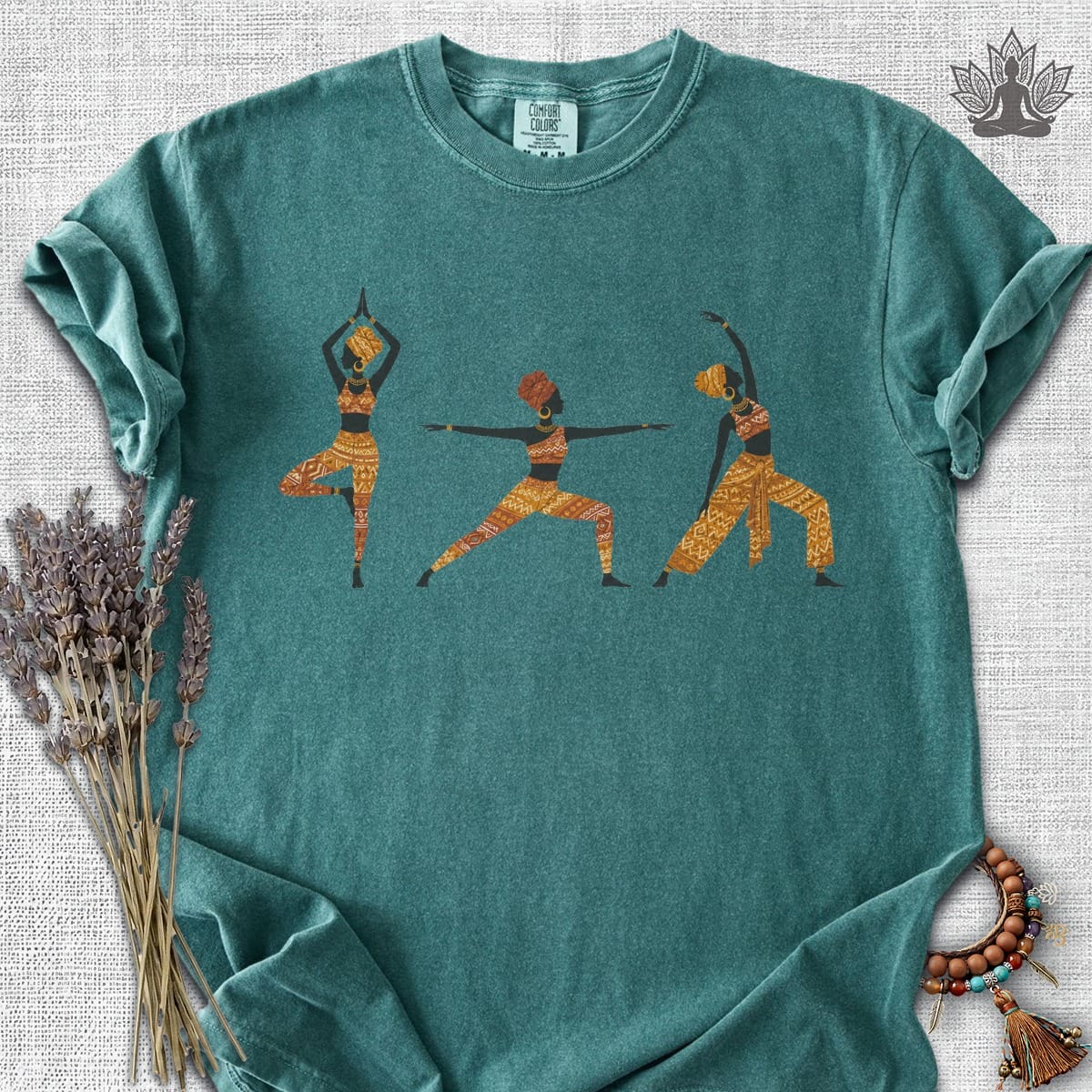 Printify T-Shirt Rooted In Flow Comfort Colors® Tee Rooted In Flow Comfort Colors® Tee