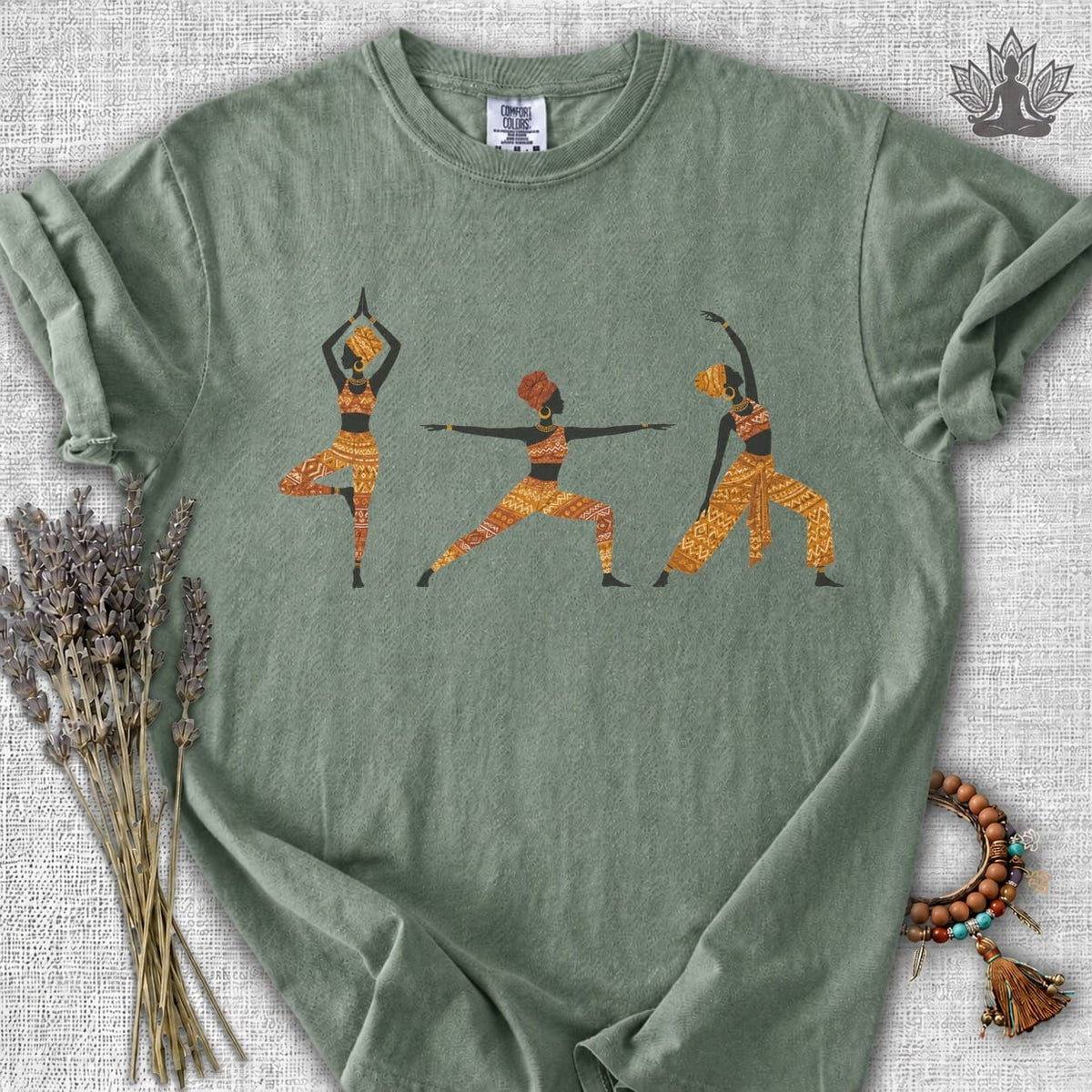 Printify T-Shirt Rooted In Flow Comfort Colors® Tee Rooted In Flow Comfort Colors® Tee