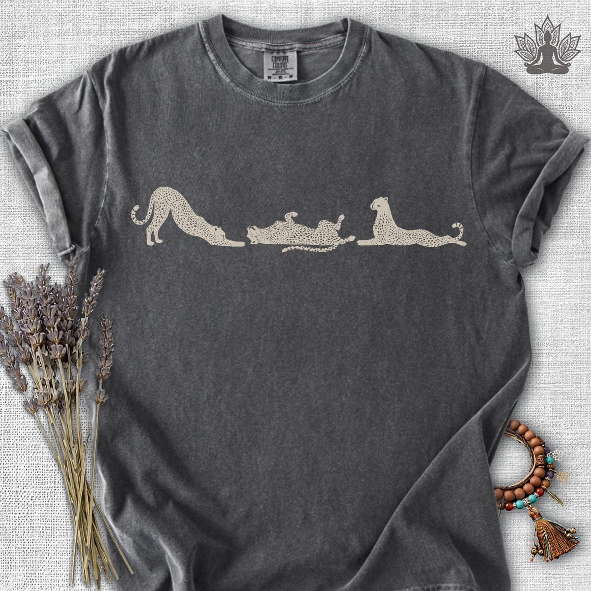 Printify T-Shirt Savanna Cheetah Flow Comfort Colors® Tee Savanna Cheetah Flow Comfort Colors® Tee