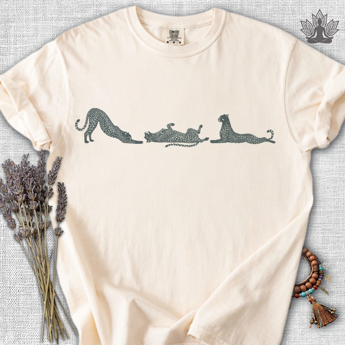 Printify T-Shirt Savanna Cheetah Flow Comfort Colors® Tee Savanna Cheetah Flow Comfort Colors® Tee