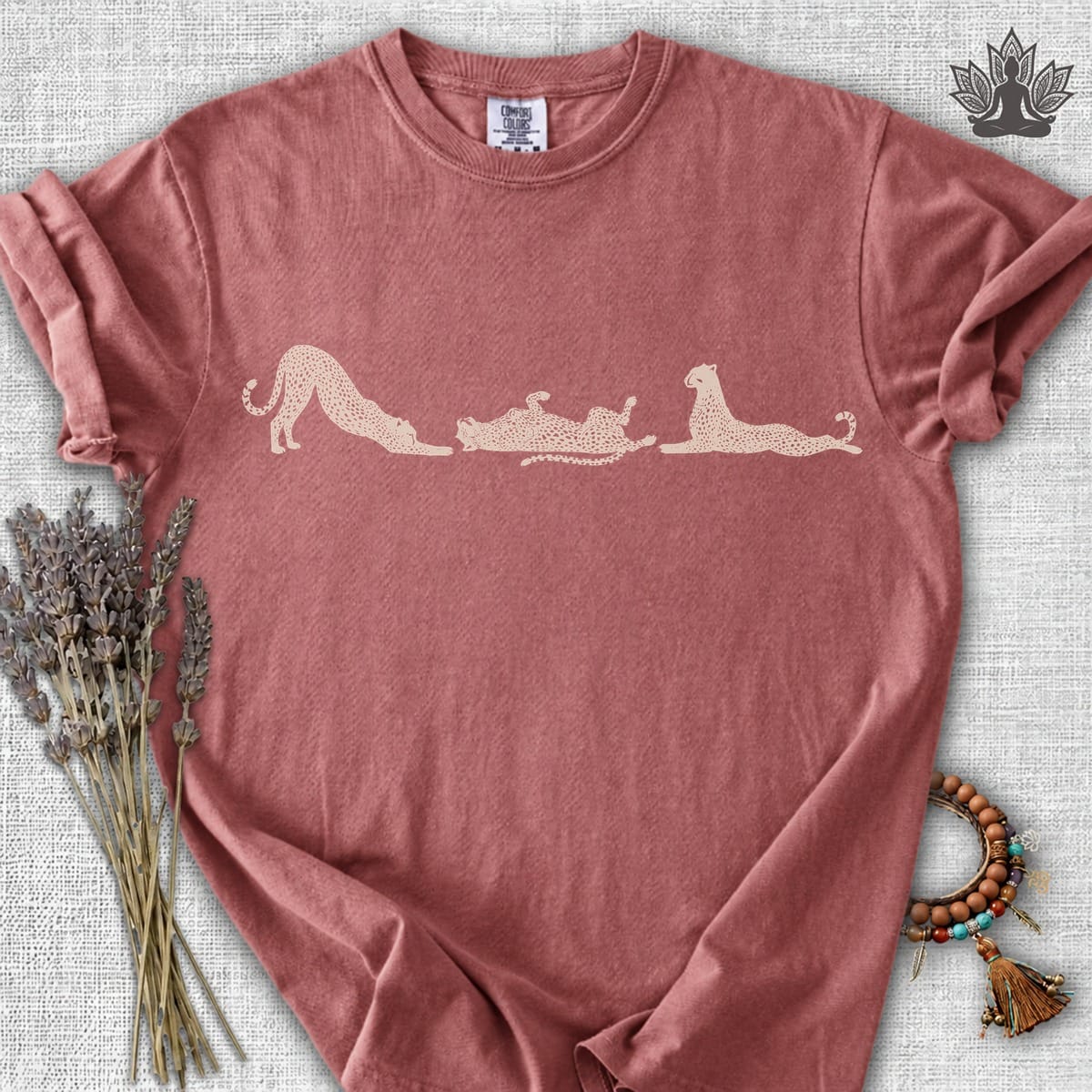 Printify T-Shirt Savanna Cheetah Flow Comfort Colors® Tee Savanna Cheetah Flow Comfort Colors® Tee