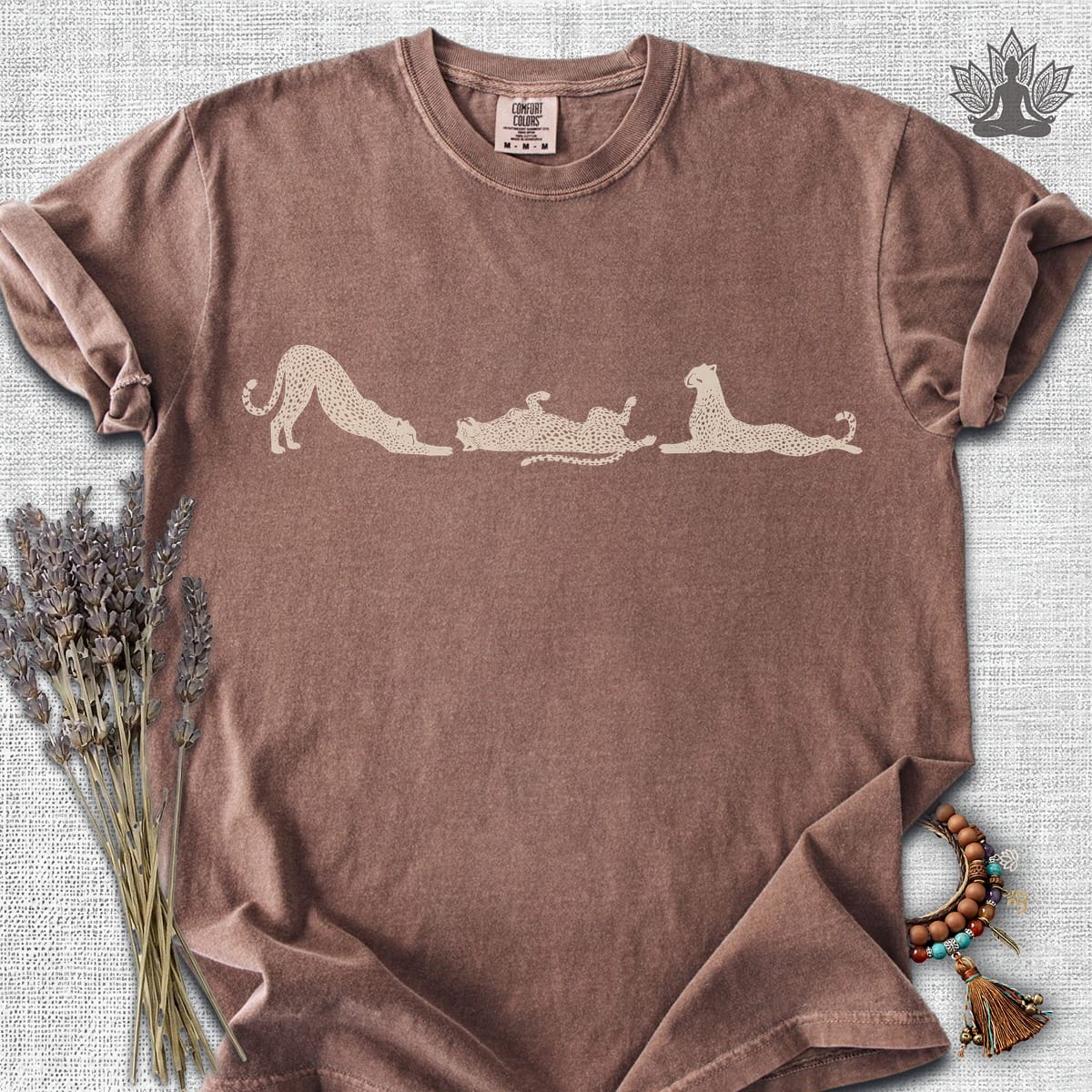 Printify T-Shirt Savanna Cheetah Flow Comfort Colors® Tee Savanna Cheetah Flow Comfort Colors® Tee