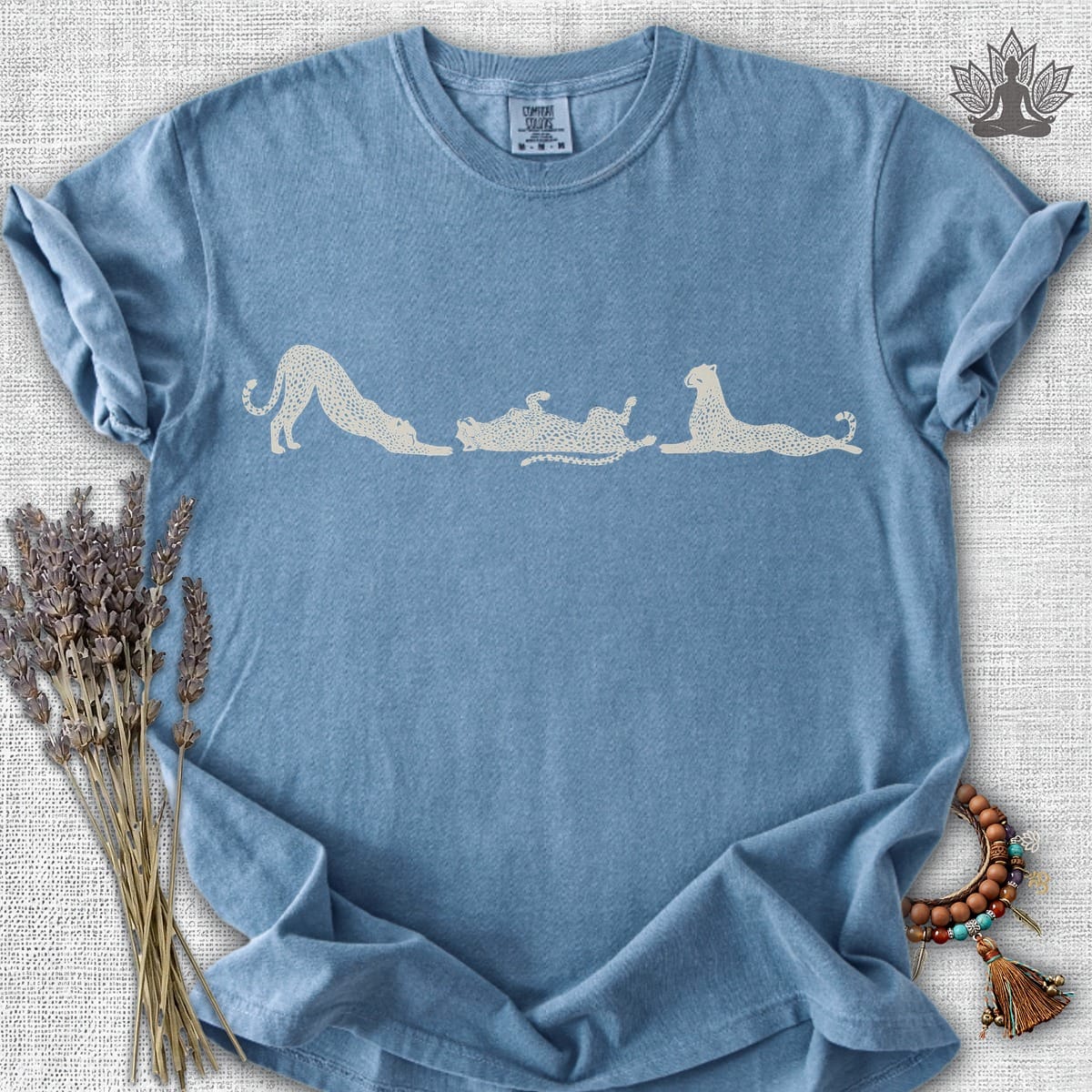 Printify T-Shirt Savanna Cheetah Flow Comfort Colors® Tee Savanna Cheetah Flow Comfort Colors® Tee