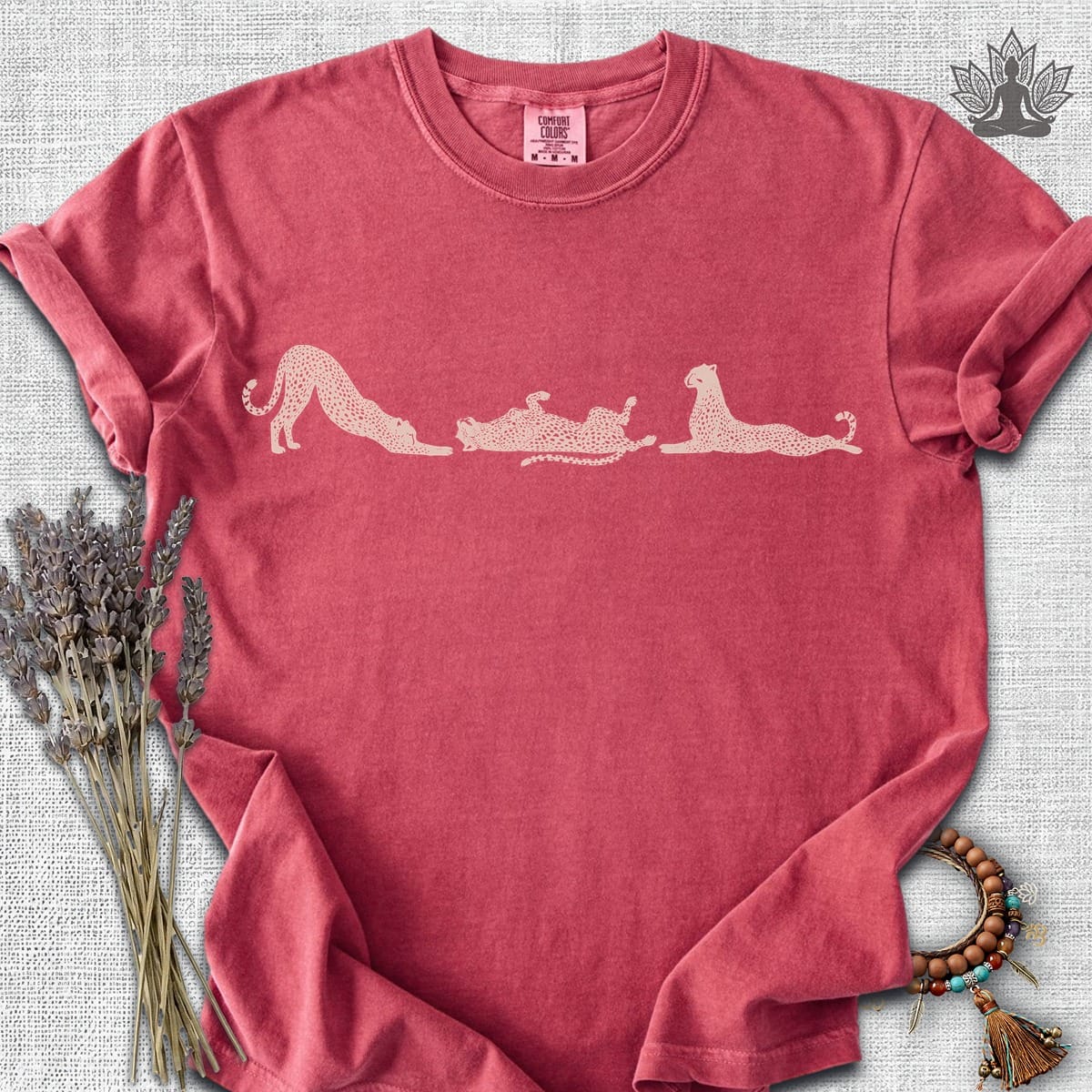 Printify T-Shirt Savanna Cheetah Flow Comfort Colors® Tee Savanna Cheetah Flow Comfort Colors® Tee