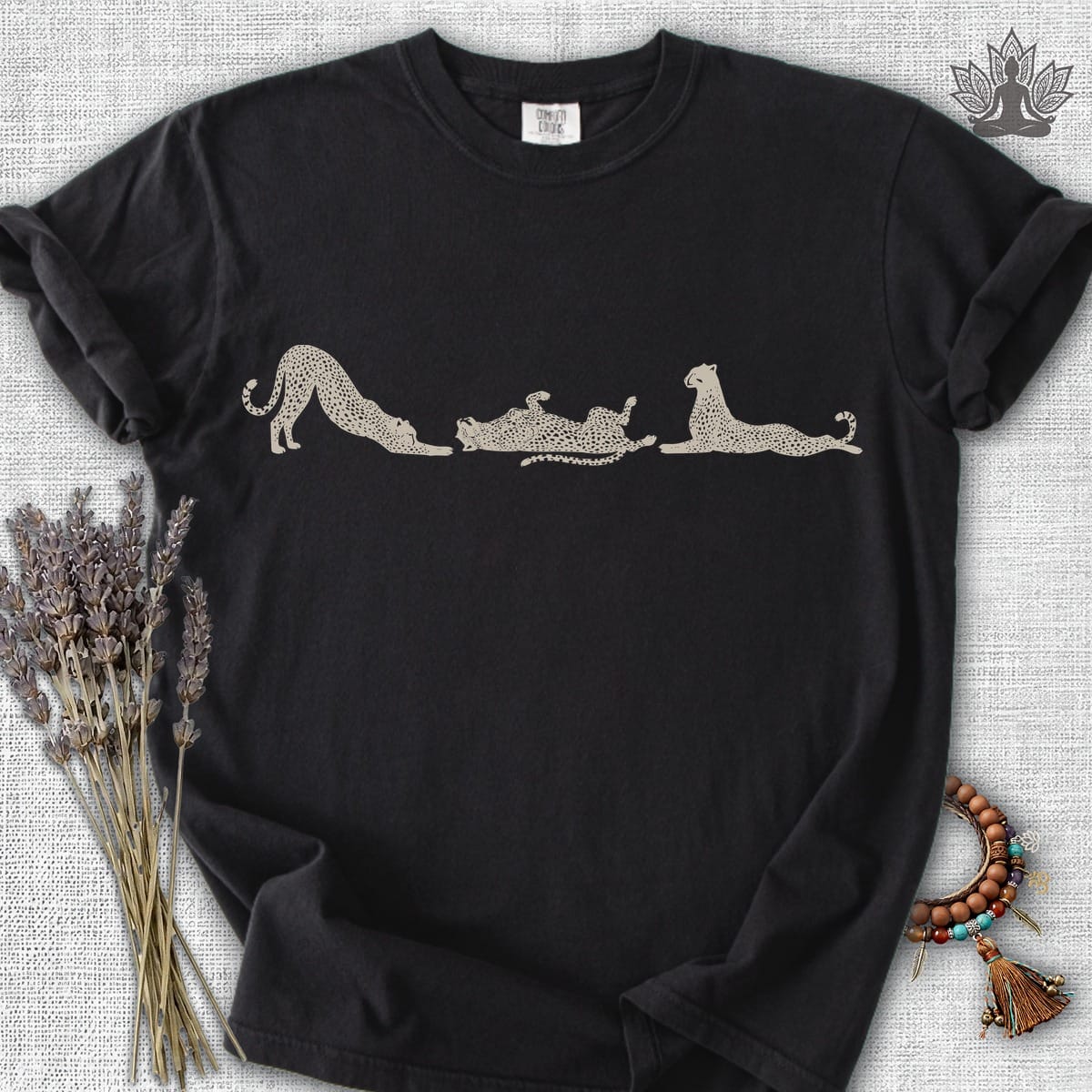 Printify T-Shirt Savanna Cheetah Flow Comfort Colors® Tee Savanna Cheetah Flow Comfort Colors® Tee