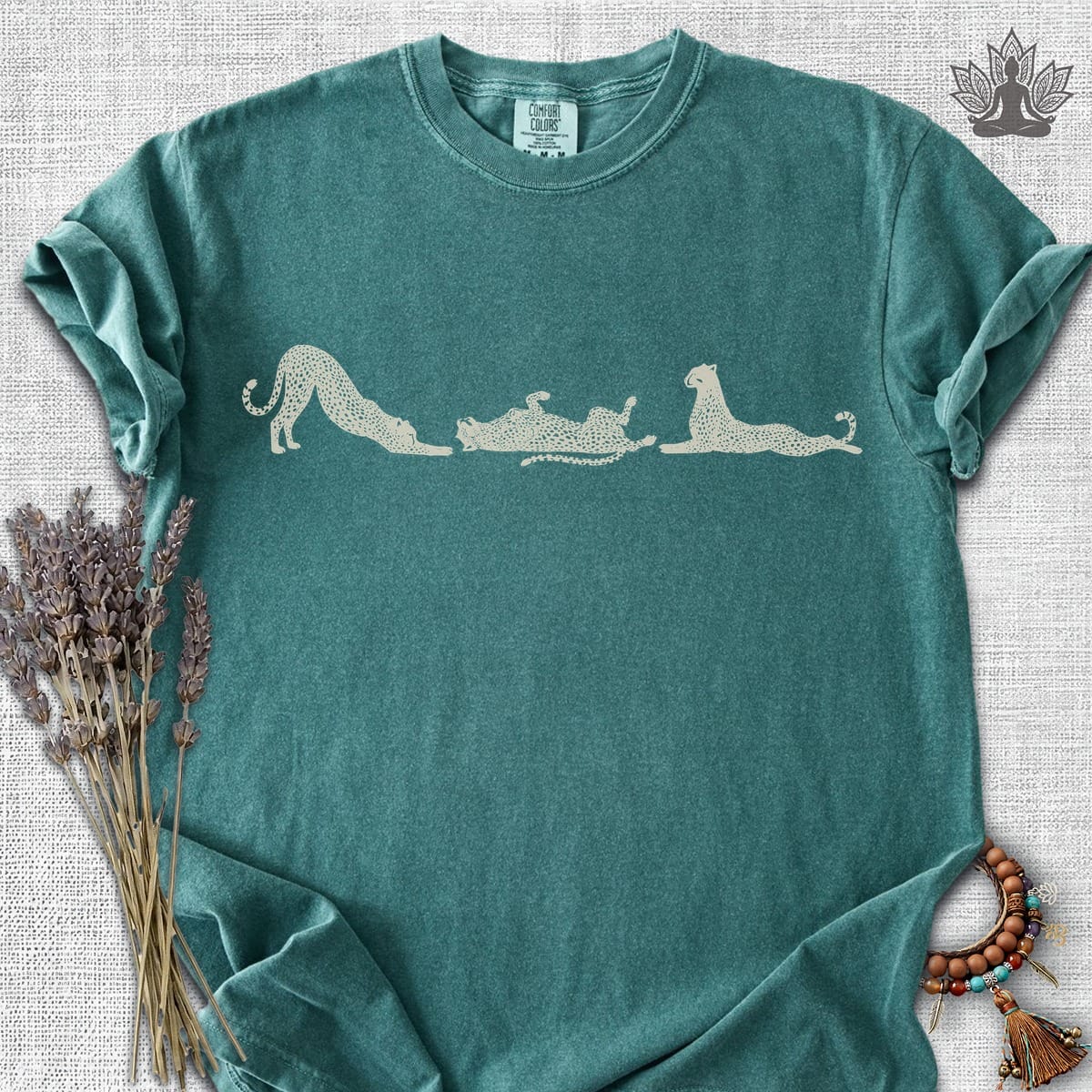 Printify T-Shirt Savanna Cheetah Flow Comfort Colors® Tee Savanna Cheetah Flow Comfort Colors® Tee