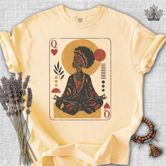 Queen of Hearts Meditation Comfort Colors® Tee