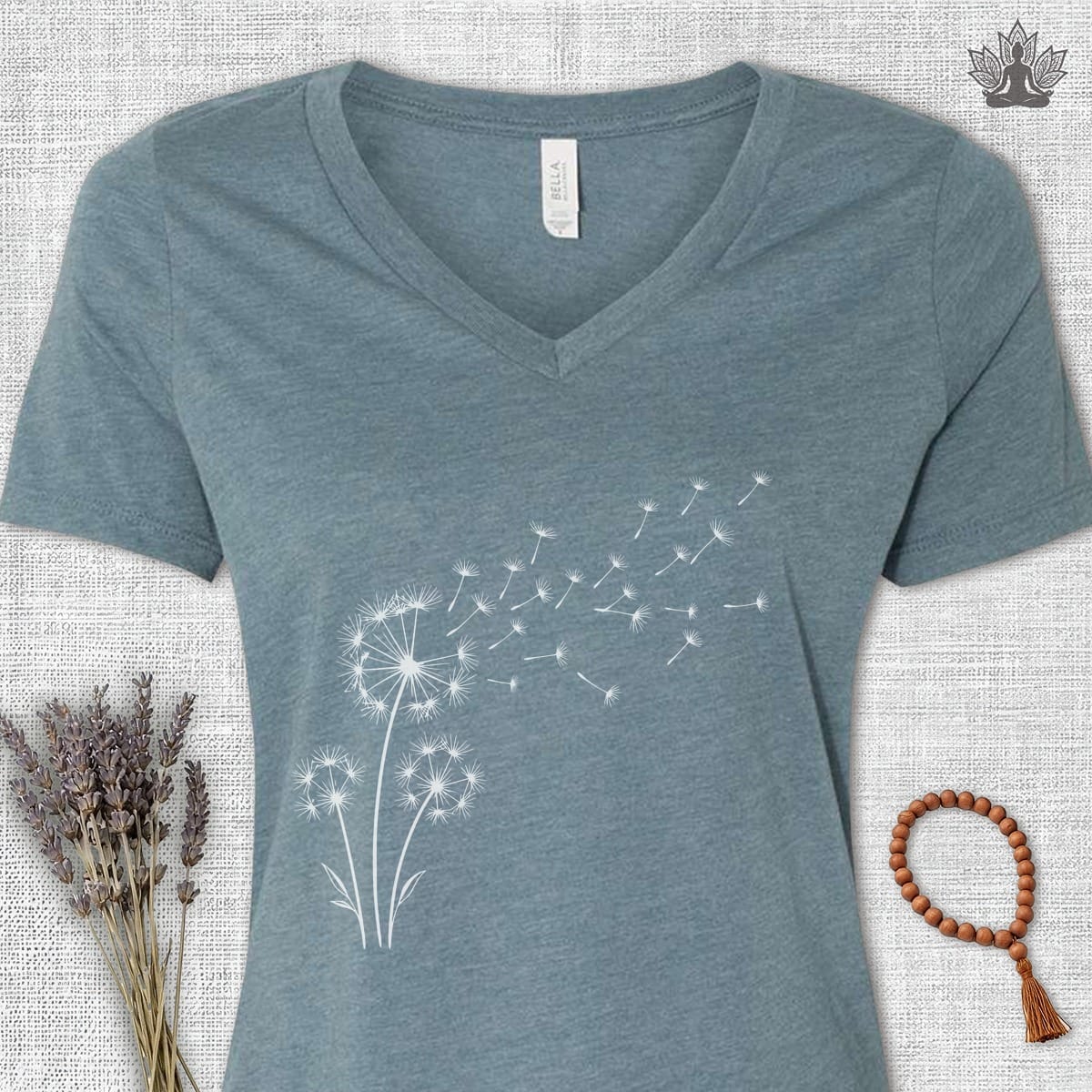 Printify T-Shirt Where The Wind Goes V-Neck Tee Where The Wind Goes V-Neck Tee