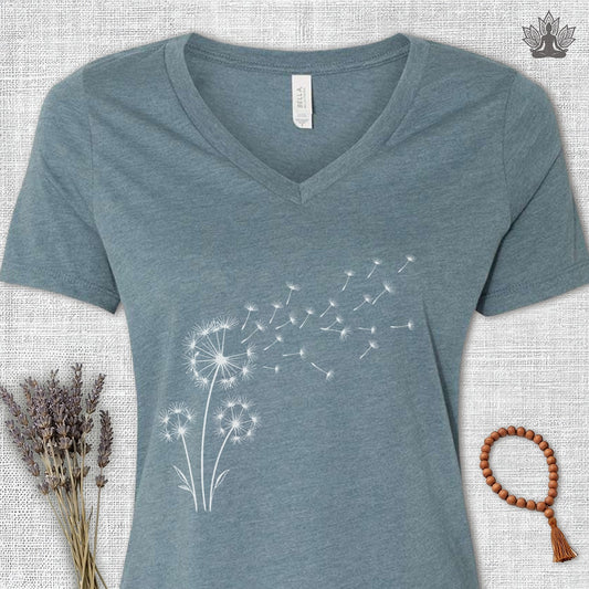 Where The Wind Goes V-Neck Tee