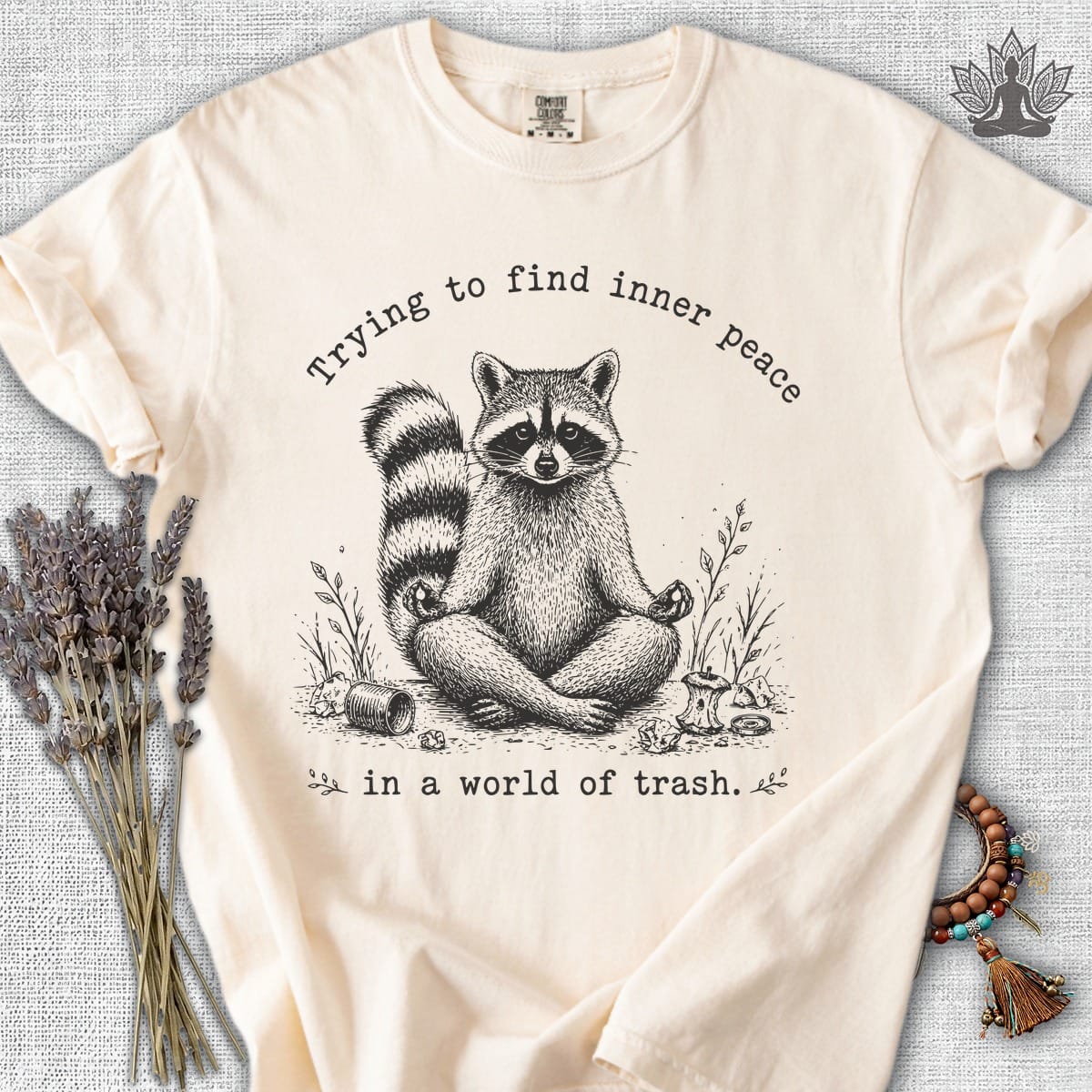 Printify T-Shirt A World Of Trash Comfort Colors® Tee A World Of Trash Comfort Colors® Tee