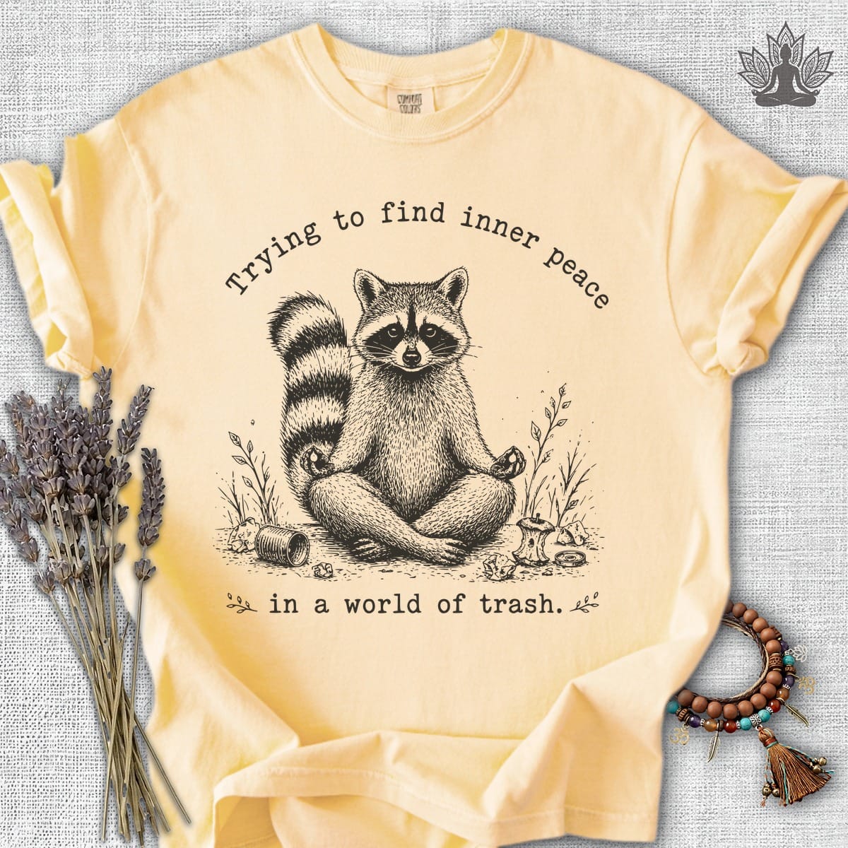 Printify T-Shirt A World Of Trash Comfort Colors® Tee A World Of Trash Comfort Colors® Tee