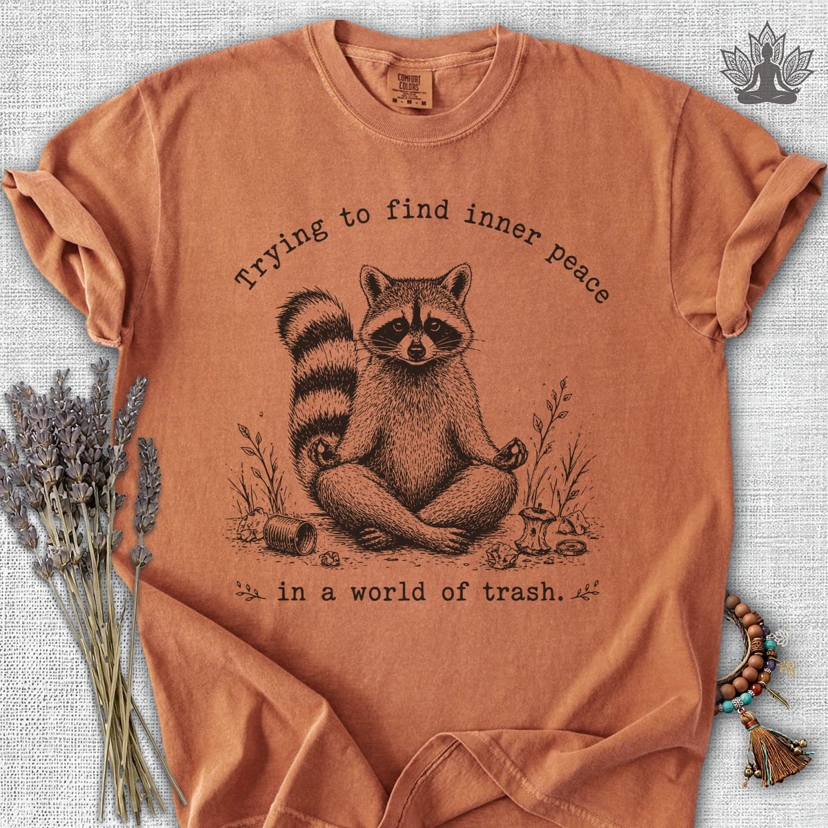 Printify T-Shirt A World Of Trash Comfort Colors® Tee A World Of Trash Comfort Colors® Tee