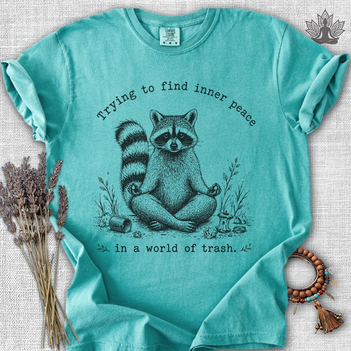 Printify T-Shirt A World Of Trash Comfort Colors® Tee A World Of Trash Comfort Colors® Tee