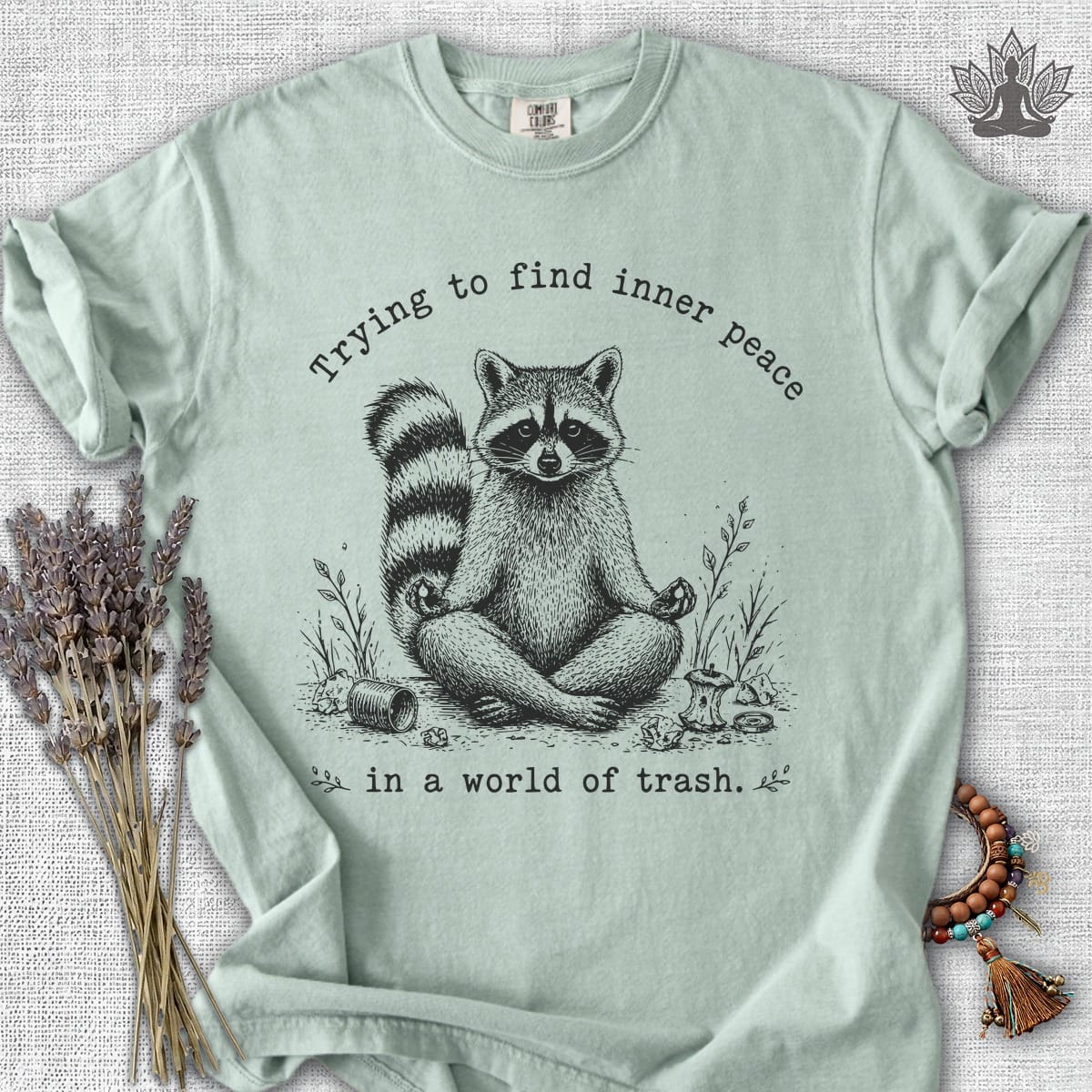 Printify T-Shirt A World Of Trash Comfort Colors® Tee A World Of Trash Comfort Colors® Tee