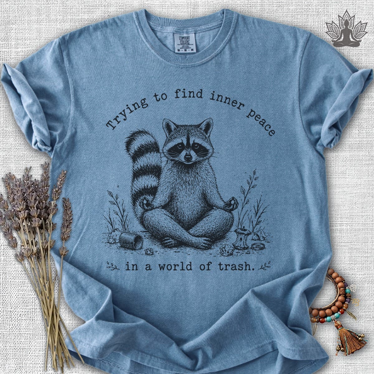 Printify T-Shirt A World Of Trash Comfort Colors® Tee A World Of Trash Comfort Colors® Tee