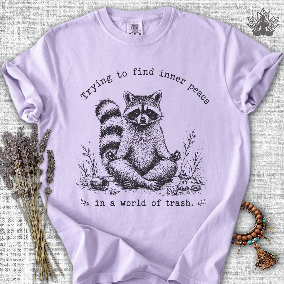 Printify T-Shirt A World Of Trash Comfort Colors® Tee A World Of Trash Comfort Colors® Tee
