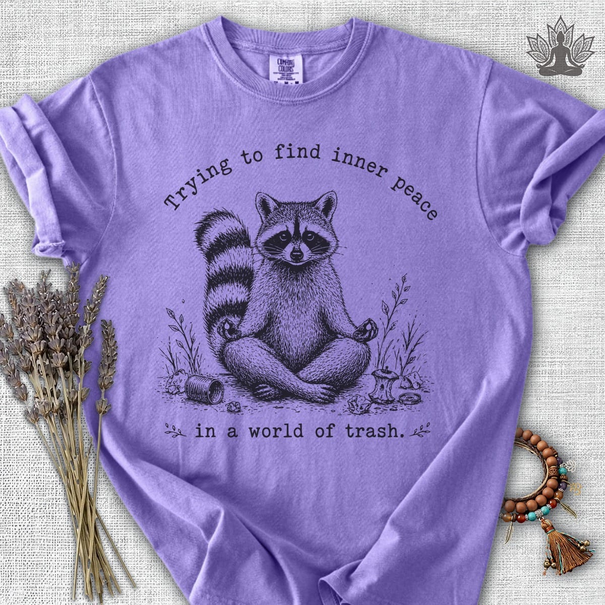 Printify T-Shirt A World Of Trash Comfort Colors® Tee A World Of Trash Comfort Colors® Tee