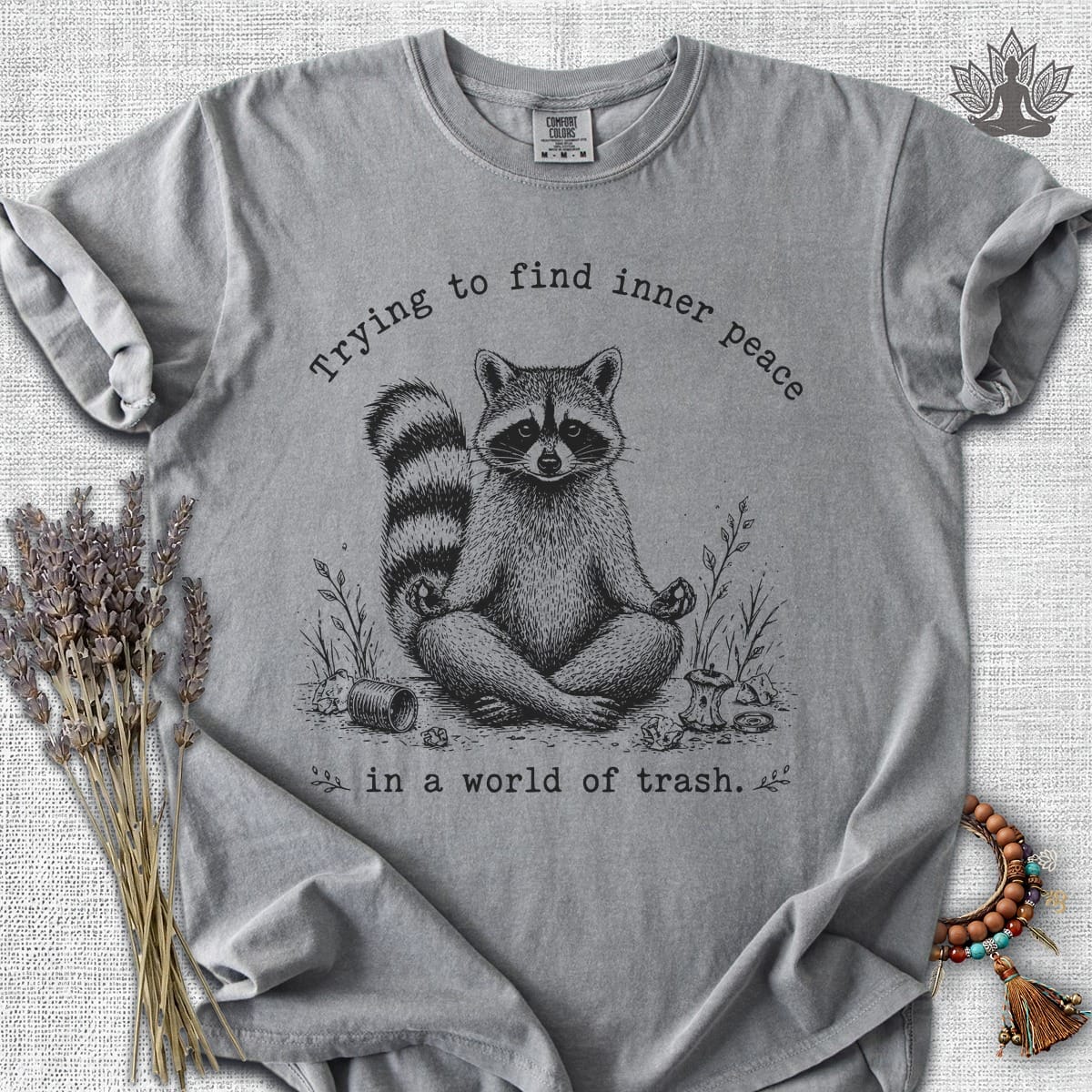 Printify T-Shirt A World Of Trash Comfort Colors® Tee A World Of Trash Comfort Colors® Tee